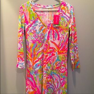 Lilly Pulitzer T-Shirt dress Scuba to Cuba